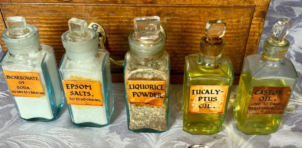 Large 19th.C.  Campaign Apothecary Box View VI