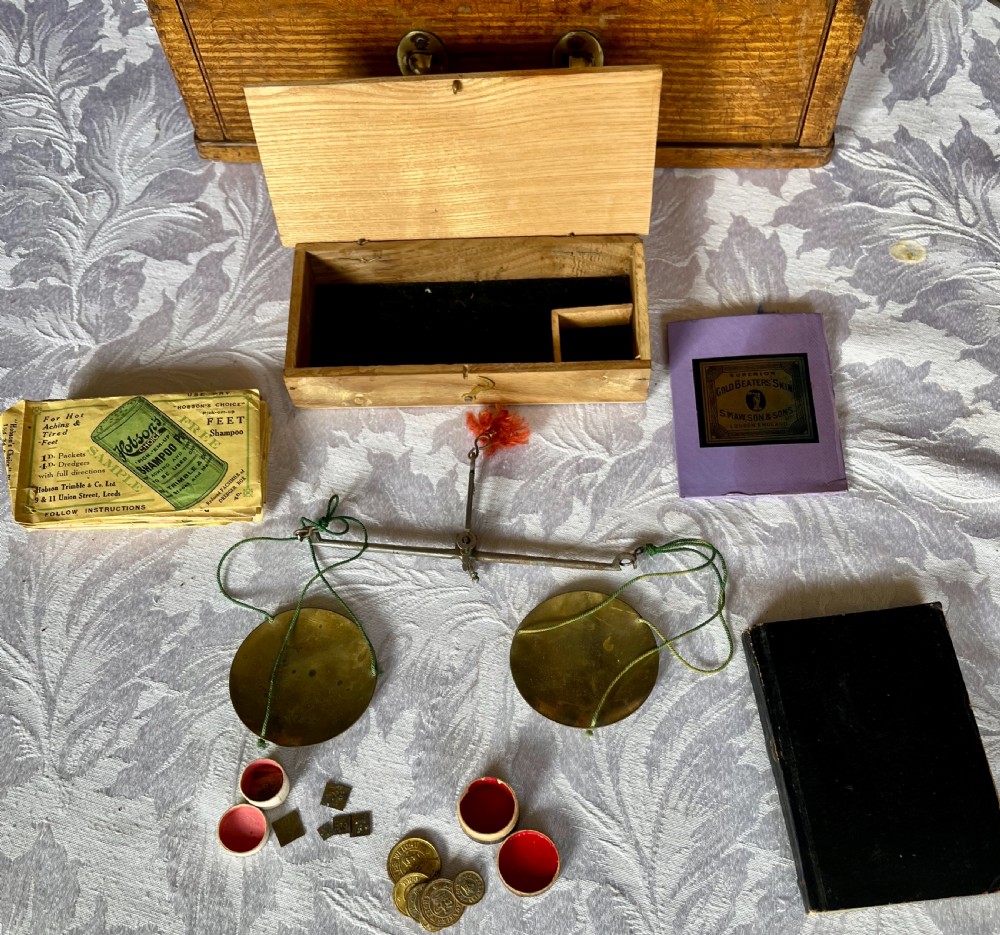 Large 19th.C.  Campaign Apothecary Box View VIII