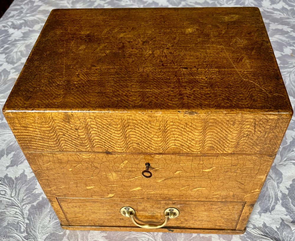 Large 19th.C.  Campaign Apothecary Box View X