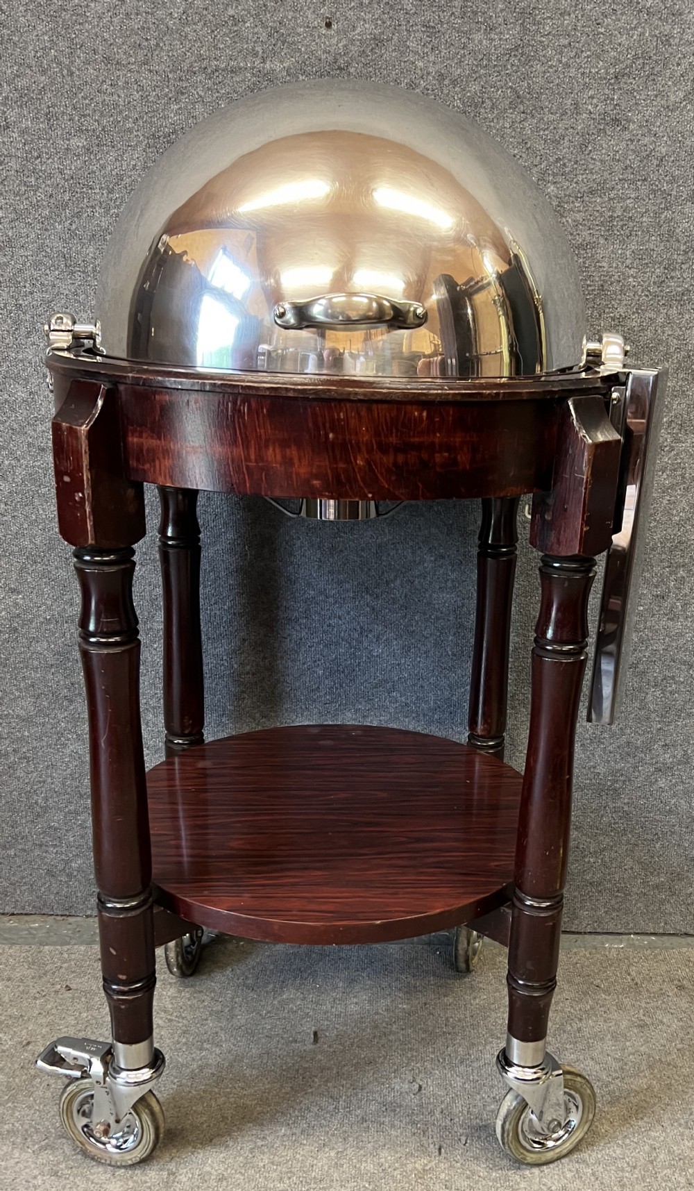 1930's Roast Beef Carving Trolley