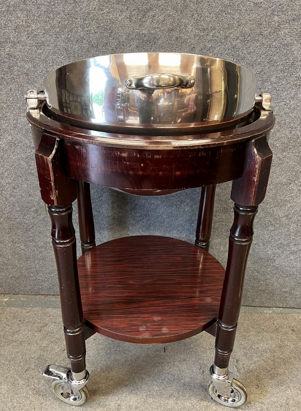 1930's Roast Beef Carving Trolley View VII
