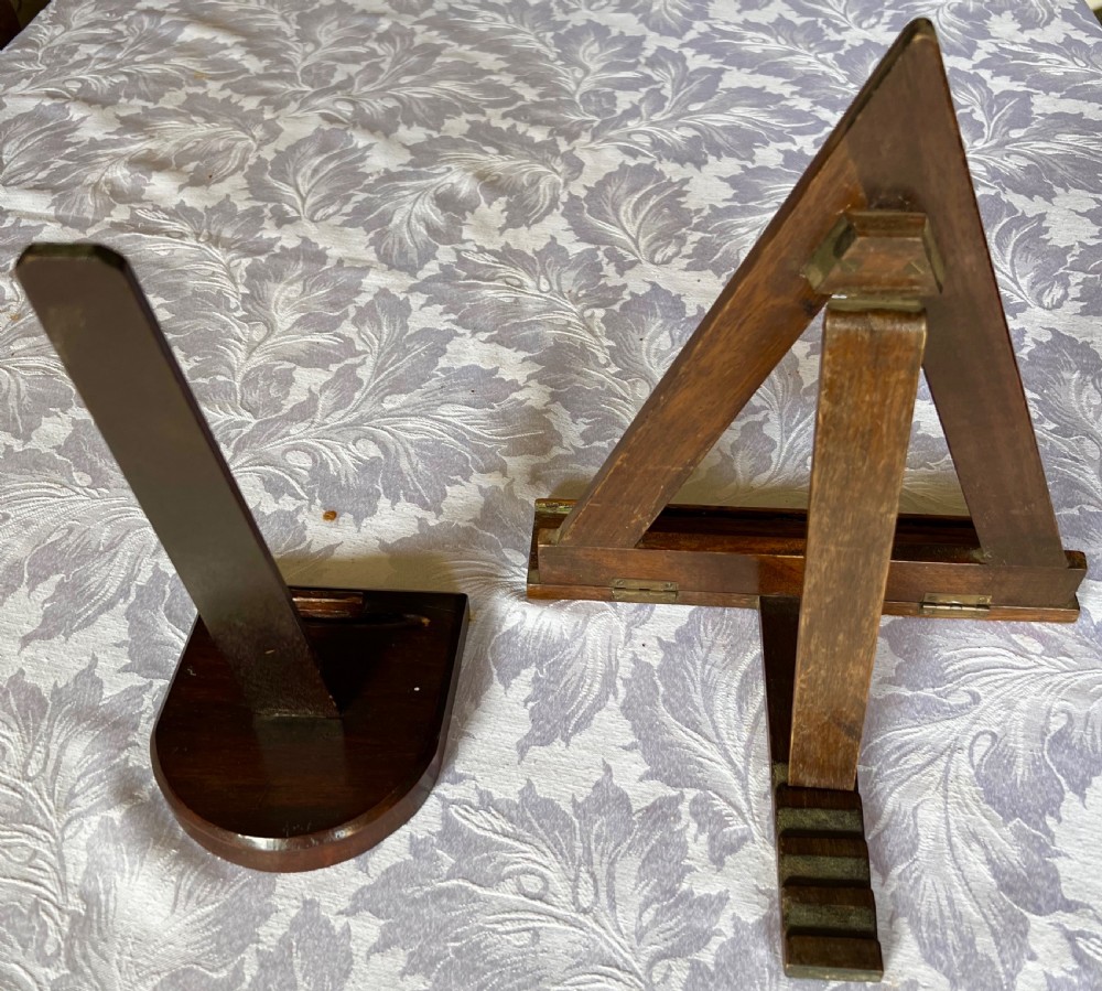 Two Edwardian Charger Stands View III