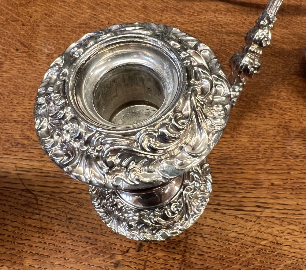 Large Pair of Silver Plated Candelabra View VII