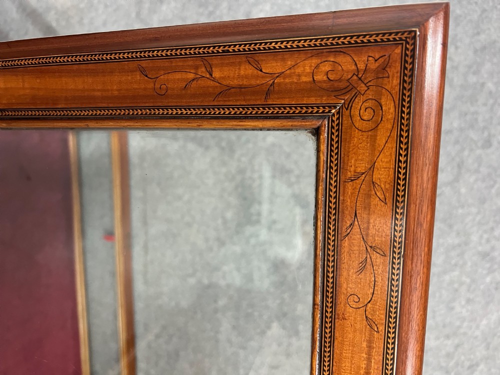 Superb Large Sheraton Revival Bijouterie Display Cabinet View XV