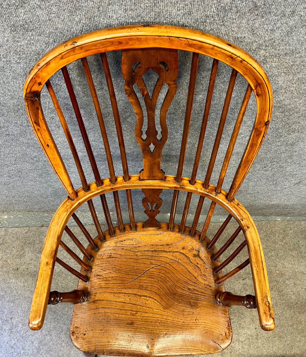 Gabbitass Maker, Large Yew Wood Windsor Chair View VI
