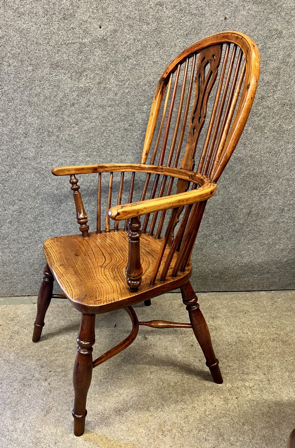 Gabbitass Maker, Large Yew Wood Windsor Chair View VIII