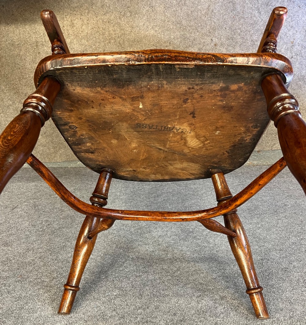 Gabbitass Maker, Large Yew Wood Windsor Chair View XIII