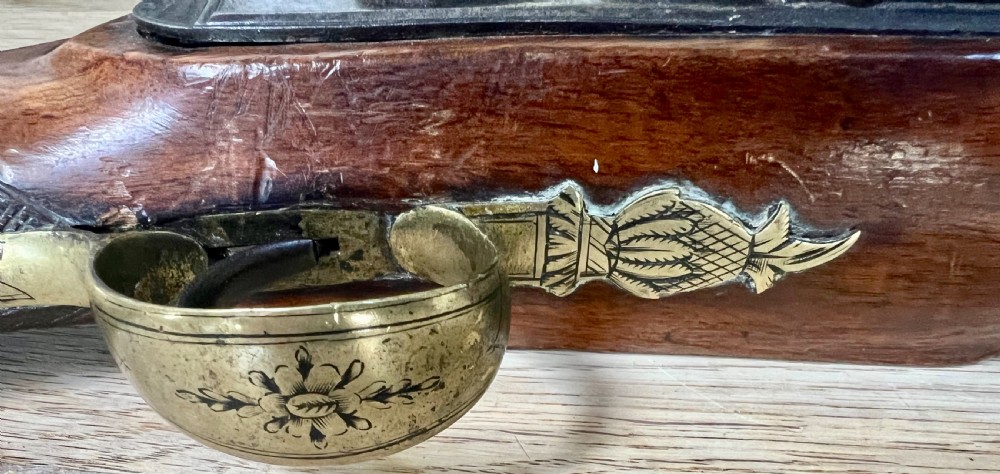 Antique George III Brass Barrelled Blunderbuss View III