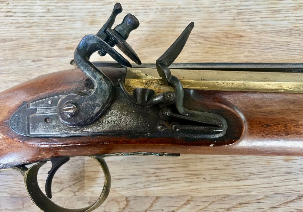 Antique George III Brass Barrelled Blunderbuss View IV
