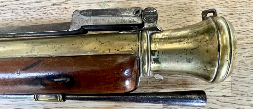 Antique George III Brass Barrelled Blunderbuss View V