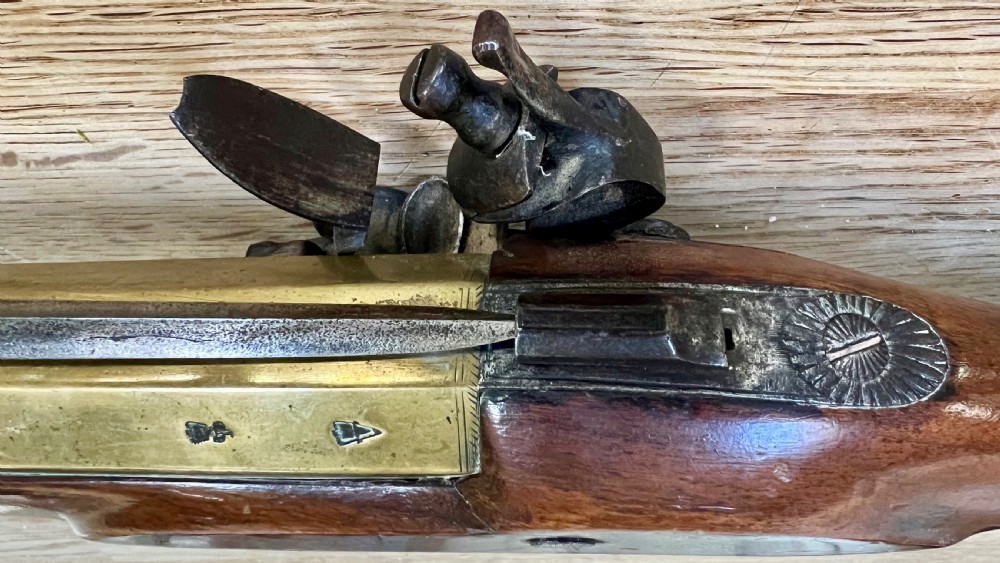 Antique George III Brass Barrelled Blunderbuss View VIII