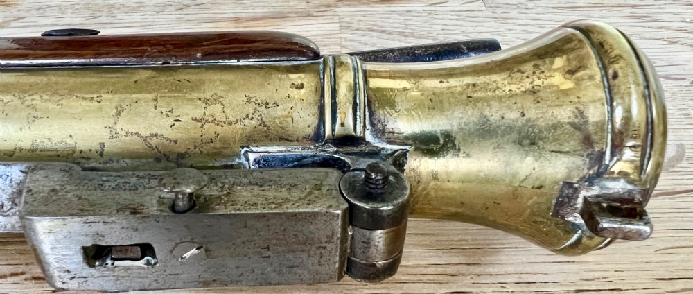 Antique George III Brass Barrelled Blunderbuss View IX