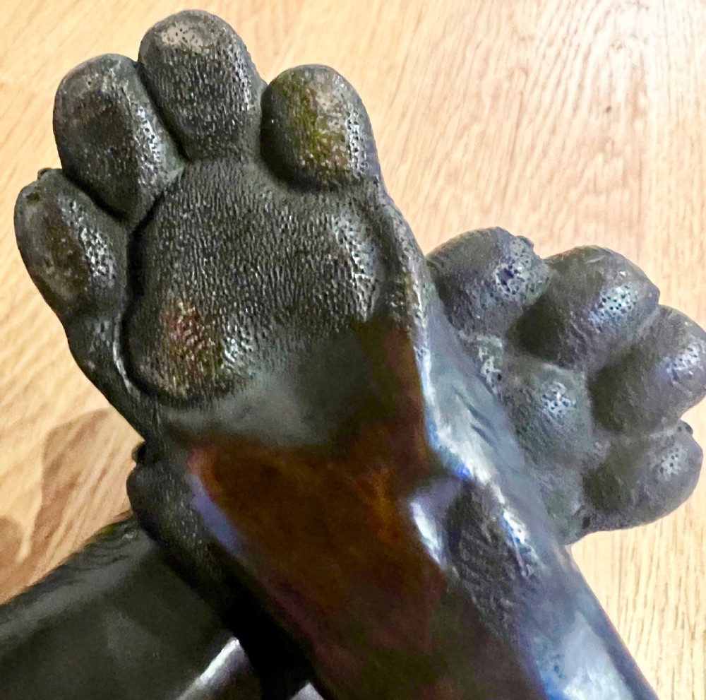 Japanese Meiji Period Bronze Tiger View VI