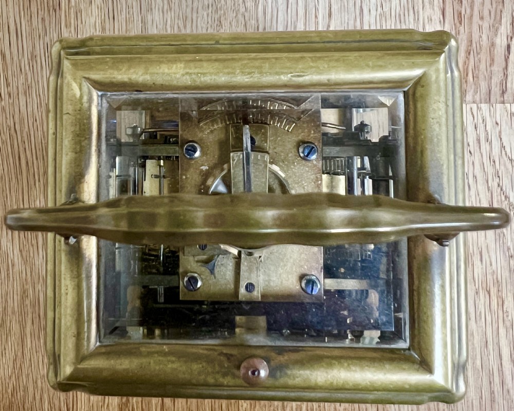 Antique Le Roy et Fils, Palais Royal Repeater, Alarm Carriage Clock
 View VII