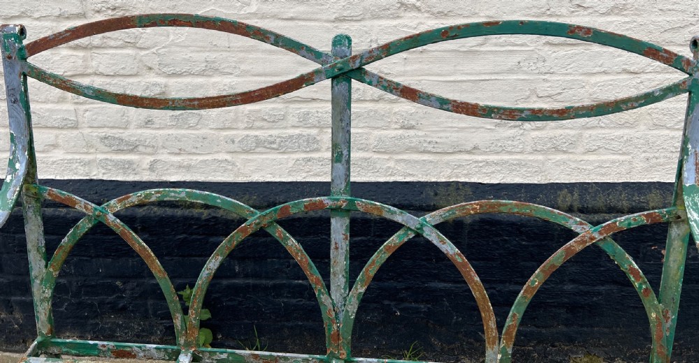 Pair of Regency Style Garden Benches View V