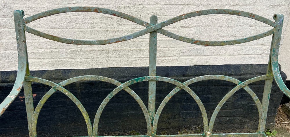 Pair of Regency Style Garden Benches View VII