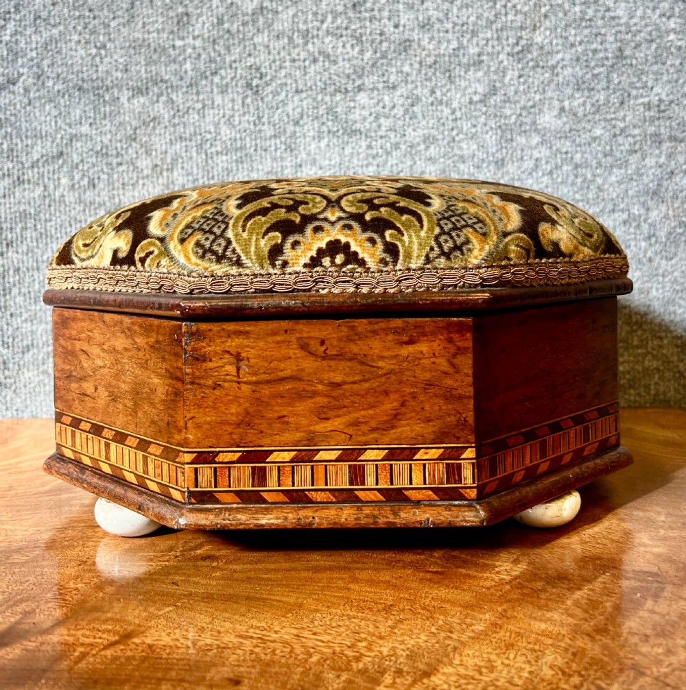 Victorian Spittoon Footstool View II