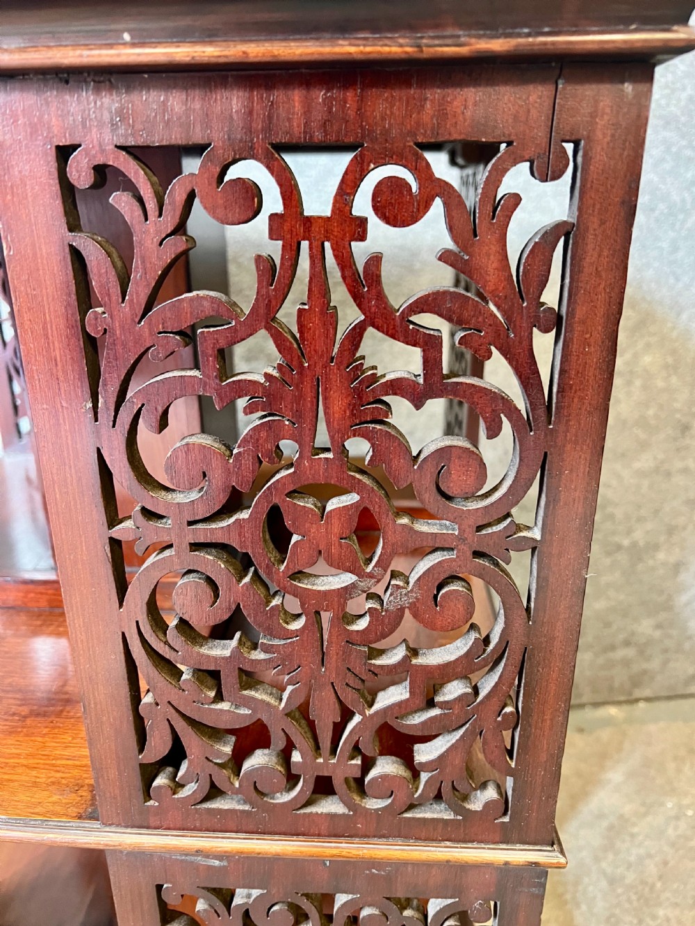 Edwardian Mahogany & Inlaid Revolving Bookcase View V