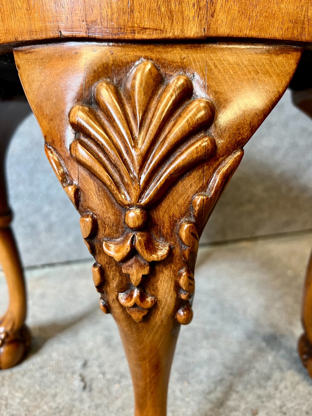 George II Style Walnut Stool View IV