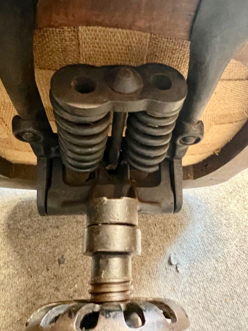 Edwardian Revolving & Reclining Desk Chair View VI