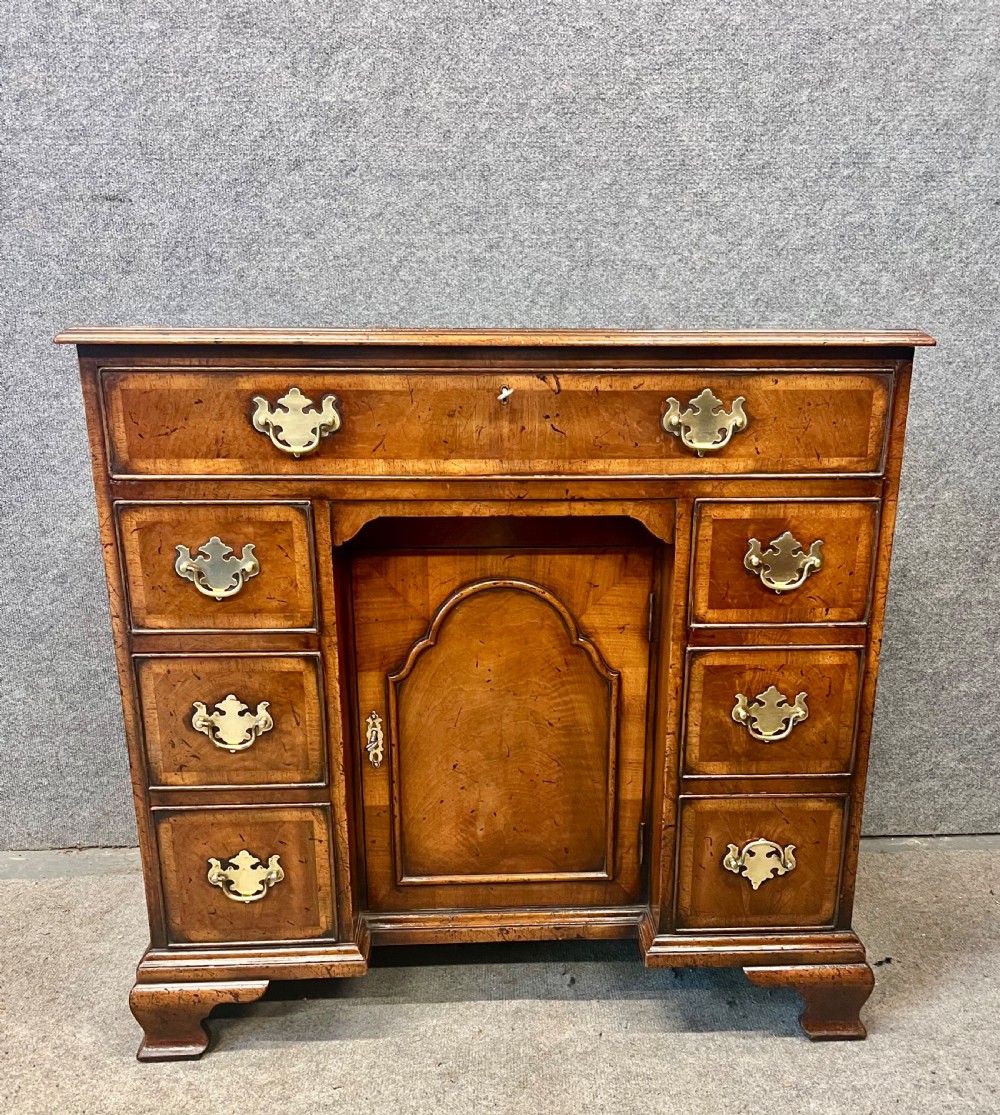 Small George I Style Walnut Desk