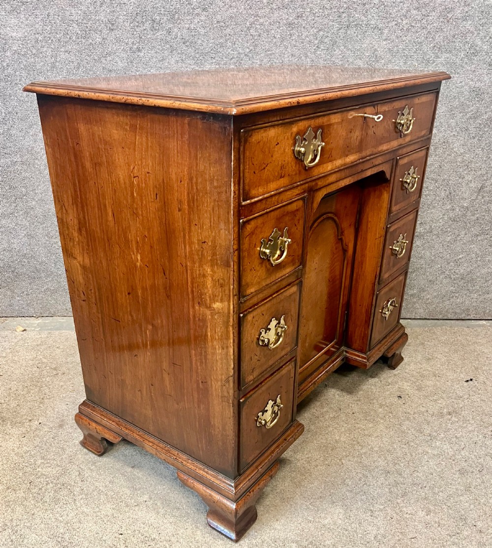 Small George I Style Walnut Desk View III