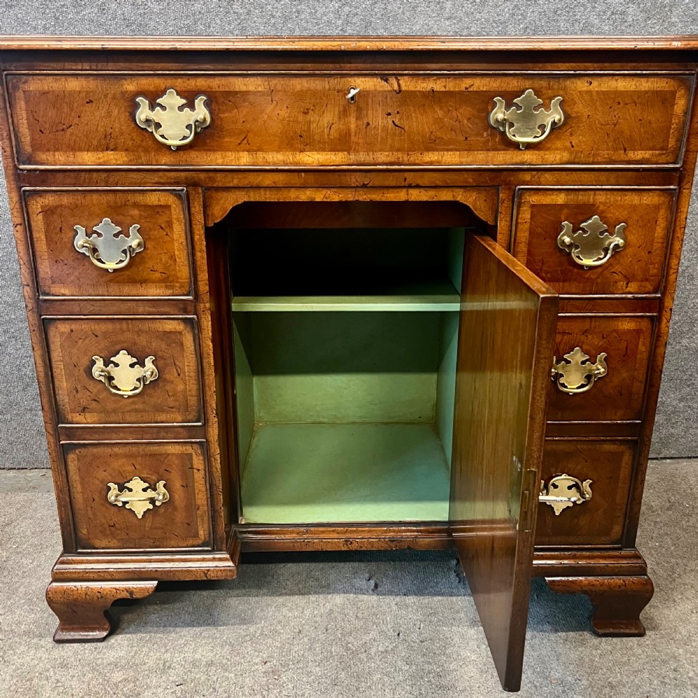 Small George I Style Walnut Desk View IV