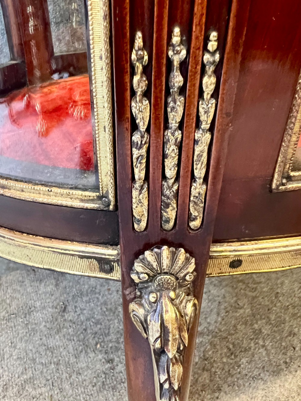 Super Quality Antique French Display Cabinet Vitrine View VIII