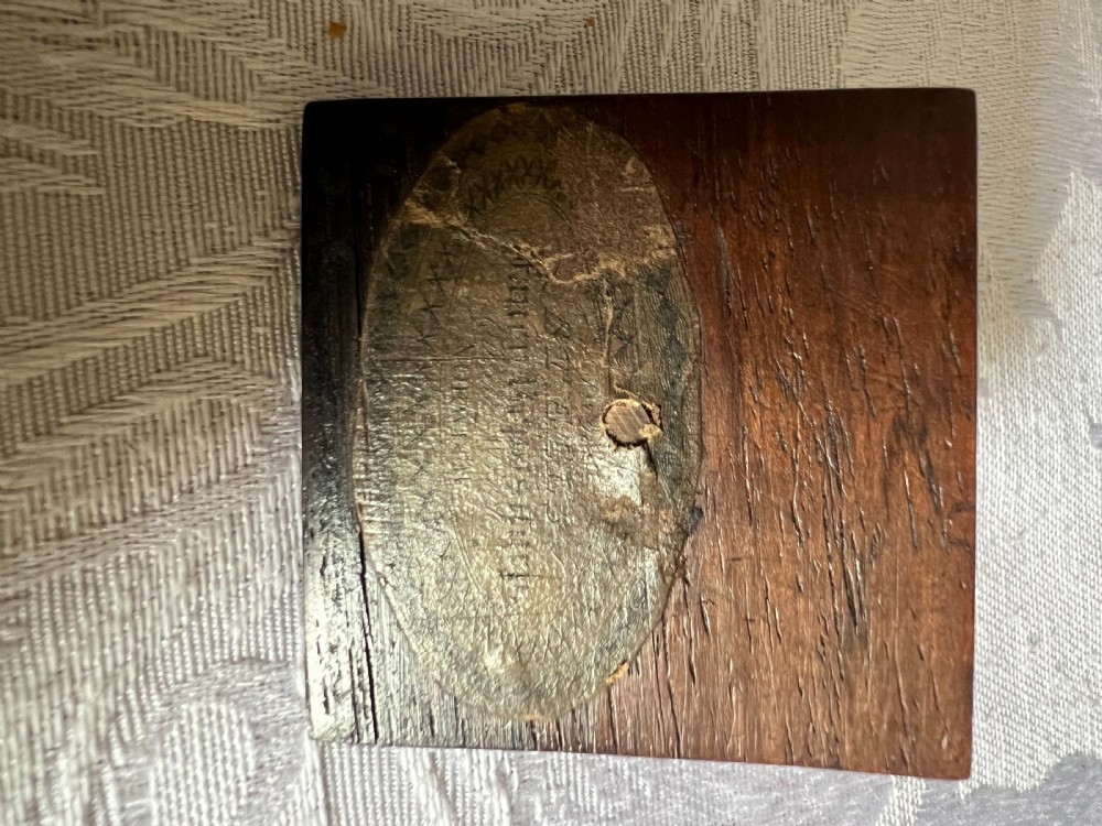 Unusual Macassar Ebony Desk Stand View VI