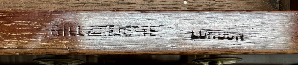 Very Large 18 Drawer Edwardian Partners Desk View XI