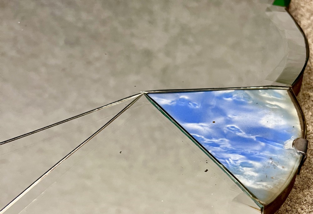 Art Deco Cloud Shaped Wall Mirror View III