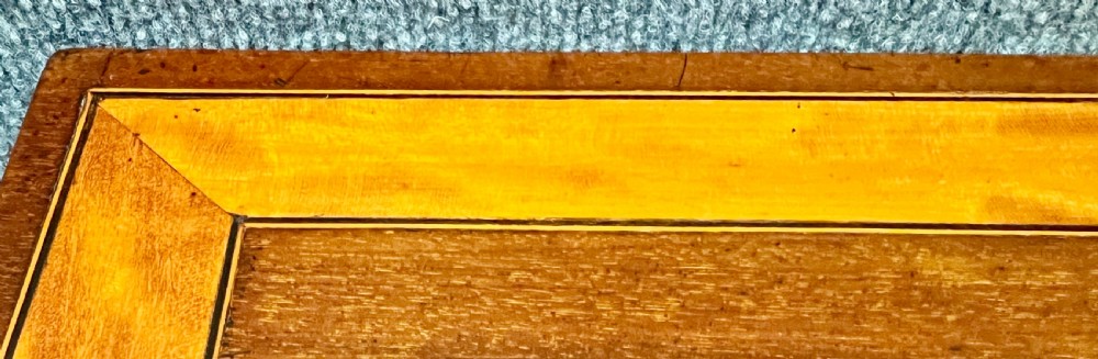 Antique Mahogany & Inlaid Side or Console Table View IV