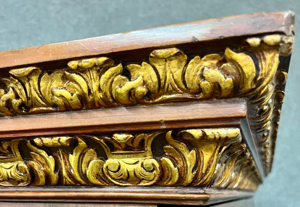 Spectacular Chinoiserie Palace Facade Marquetry Cabinet View XIX