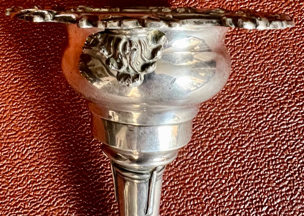 Victorian Silver Plated Wine Funnel View II