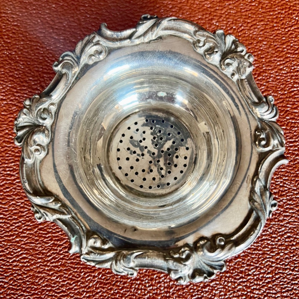 Victorian Silver Plated Wine Funnel View III