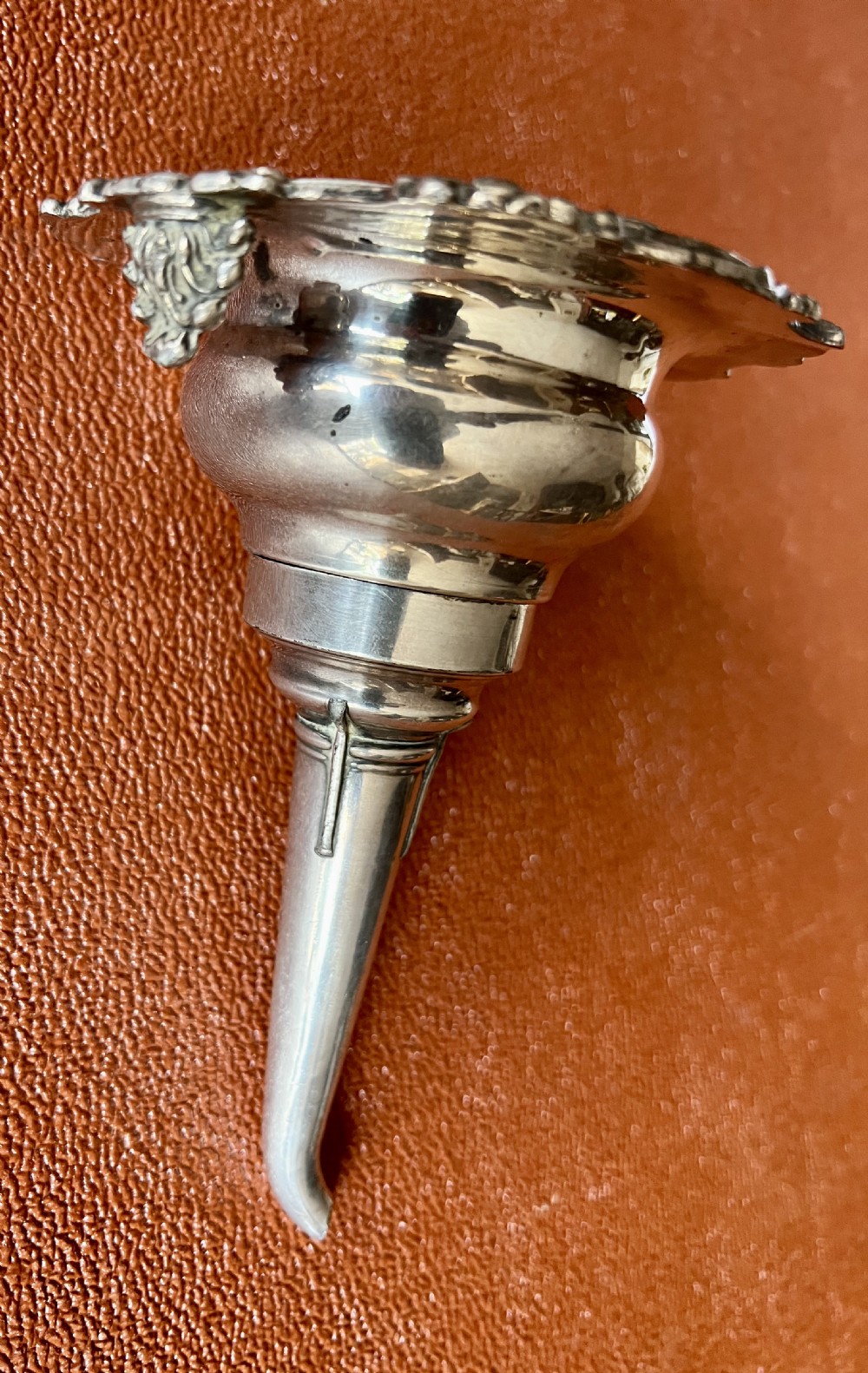 Victorian Silver Plated Wine Funnel View VIII