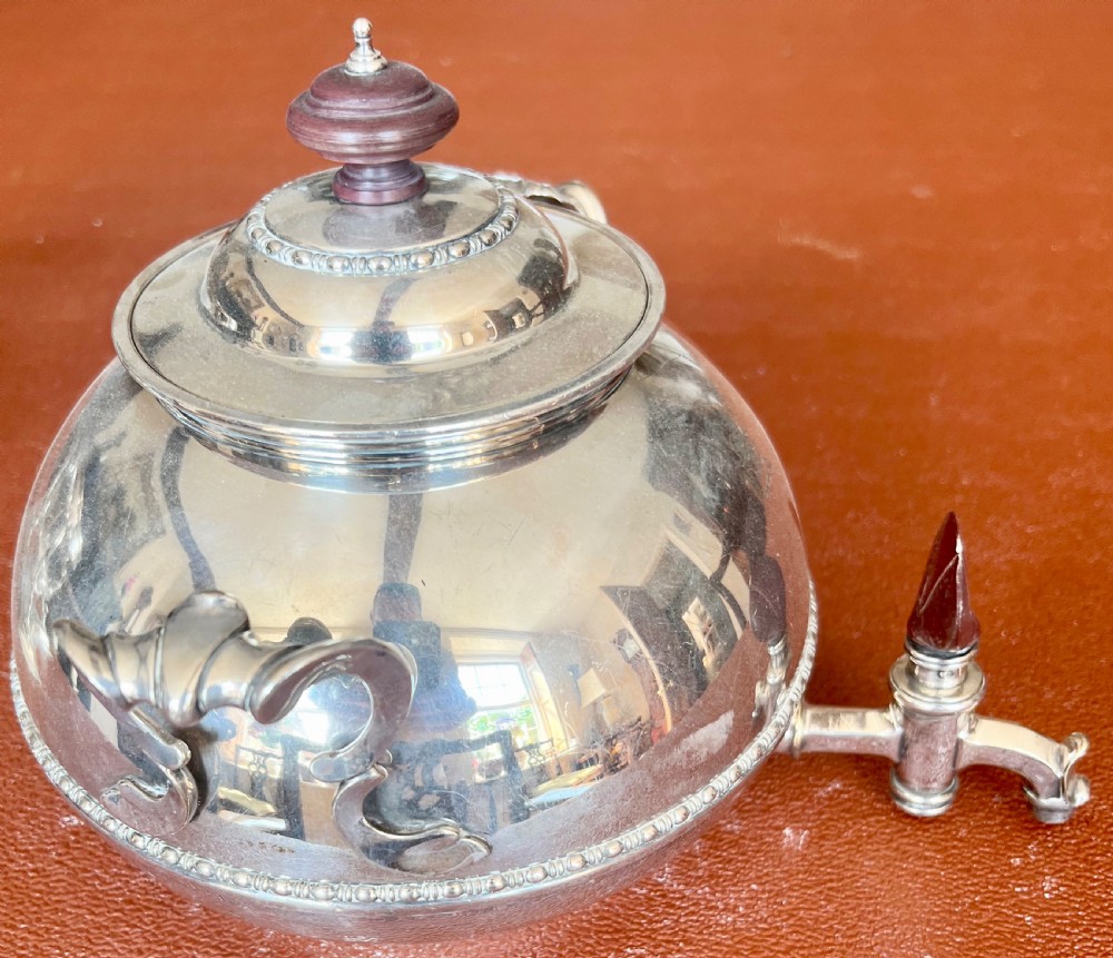 Good Quality Elkington & Co. Silver Plated Samovar Spirit Kettle View IV
