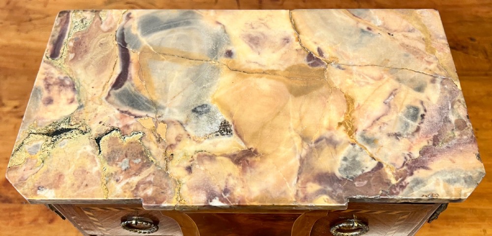 Antique French Miniature Commode Chest View VI