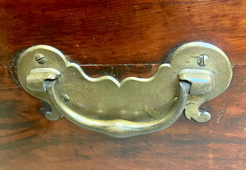 Antique 19th.C. Campaign Trunk Chest View IX