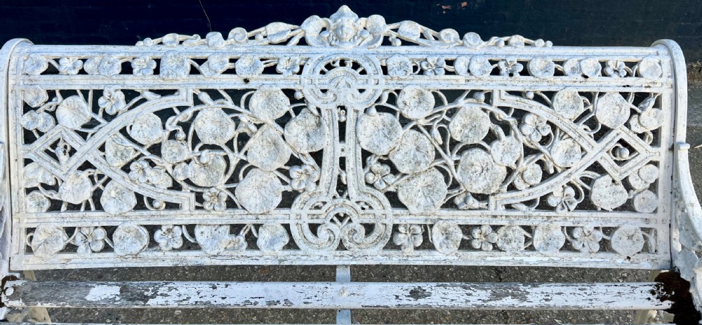 Coalbrooke Style Garden Bench View V