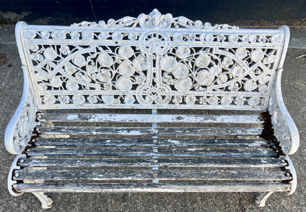 Coalbrooke Style Garden Bench View VI
