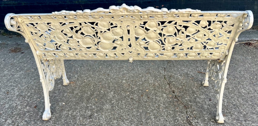Coalbrooke Style Garden Bench View VII