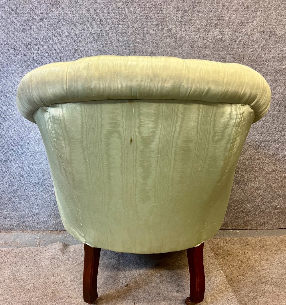 Late Victorian Mahogany Armchair View VI