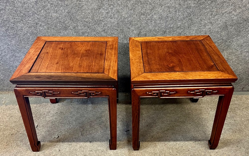 Pair of Chinese Coffee or End Tables 