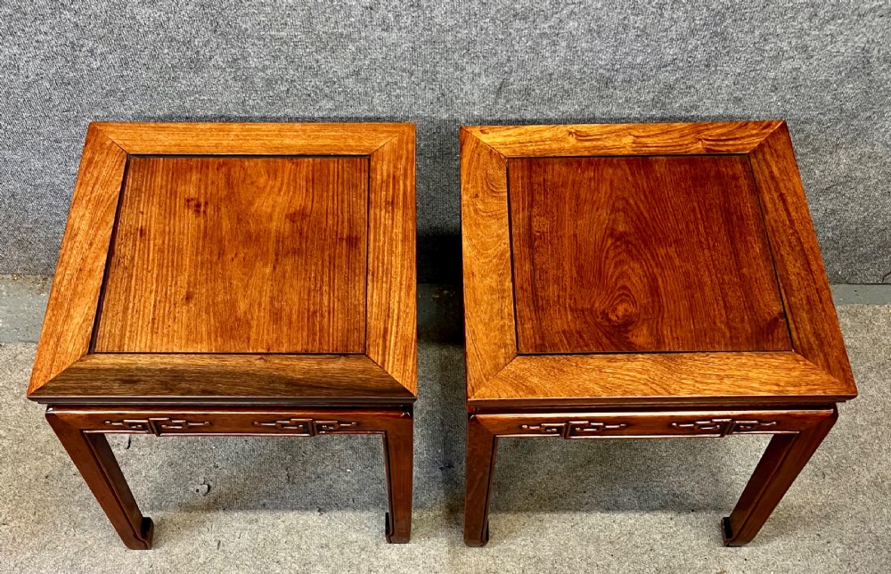 Pair of Chinese Coffee or End Tables  View III