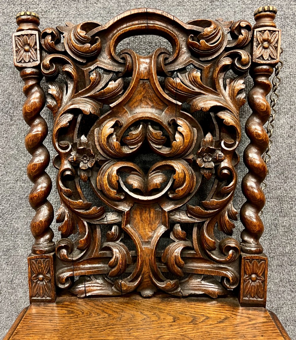 19th.Century Metamorphic Carolean Style Chair Steps View III