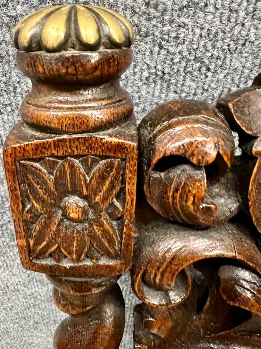 19th.Century Metamorphic Carolean Style Chair Steps View IV