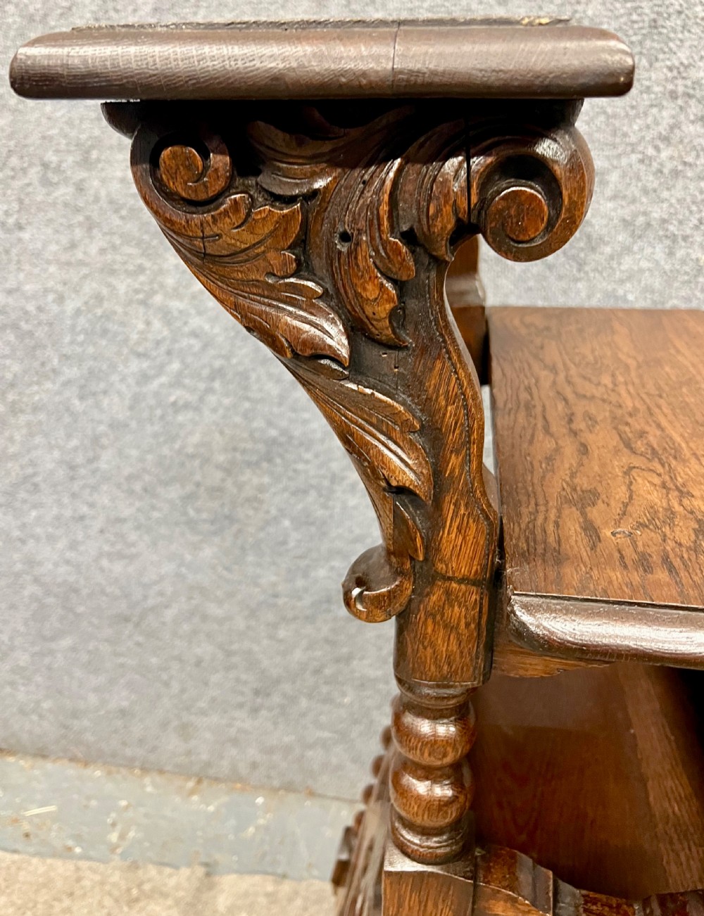 19th.Century Metamorphic Carolean Style Chair Steps View VII