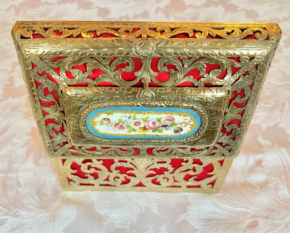 Small Antique French Palais Royal Casket View VII