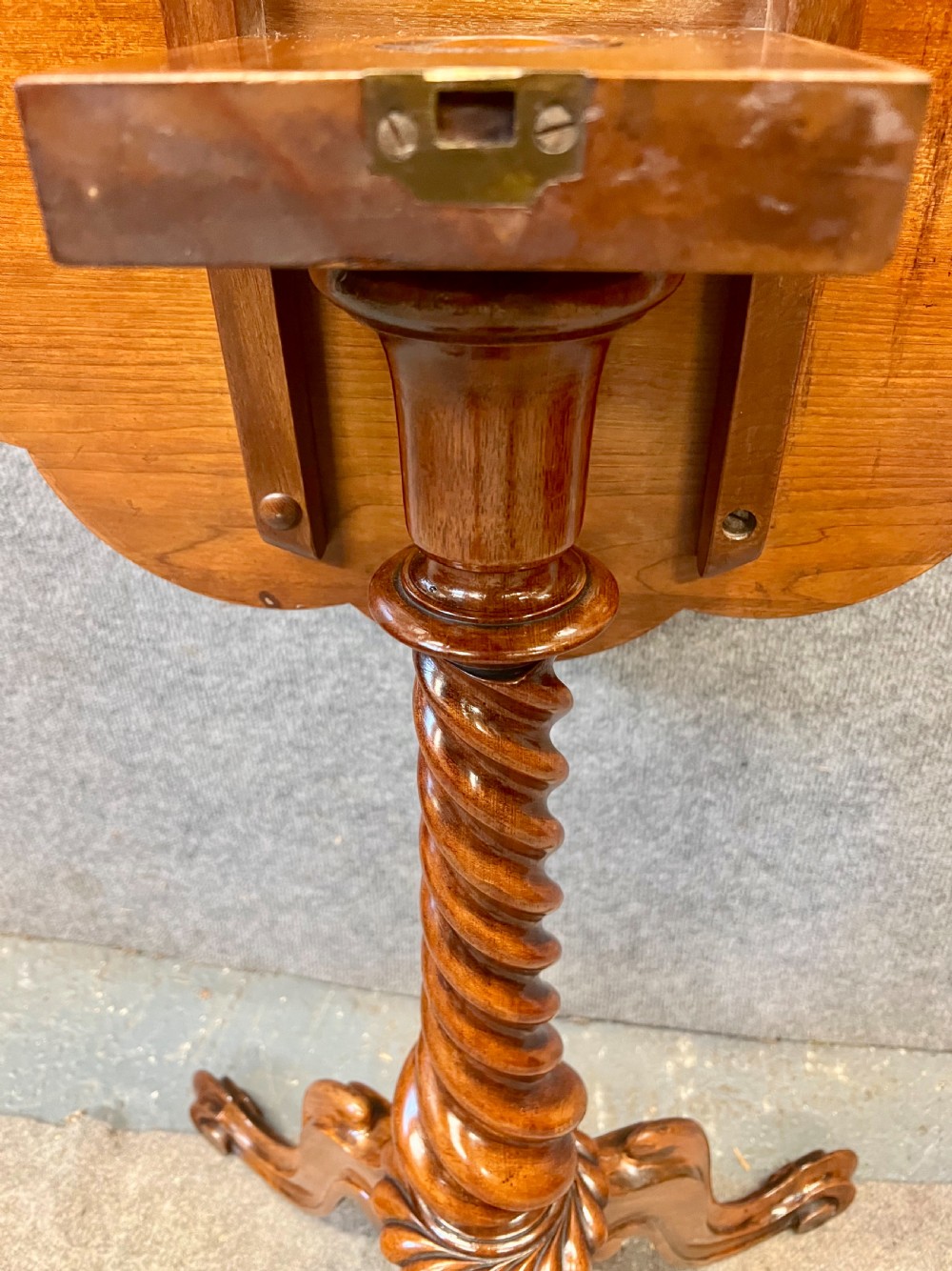 Superb Victorian Chess Table View VI